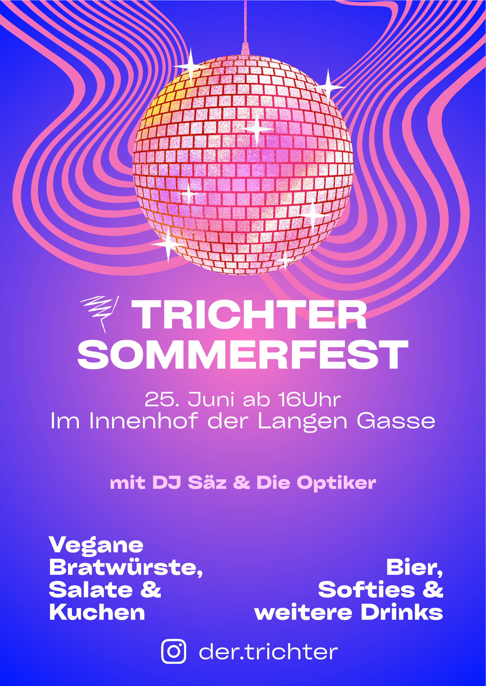 Trichter Sommerfest Poster – 25. Juni 2026